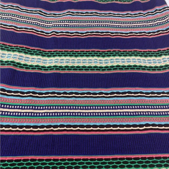 Vintage Missoni NWT Multicolored Striped Knit Halter Maxi Dress - Picture 10 of 12